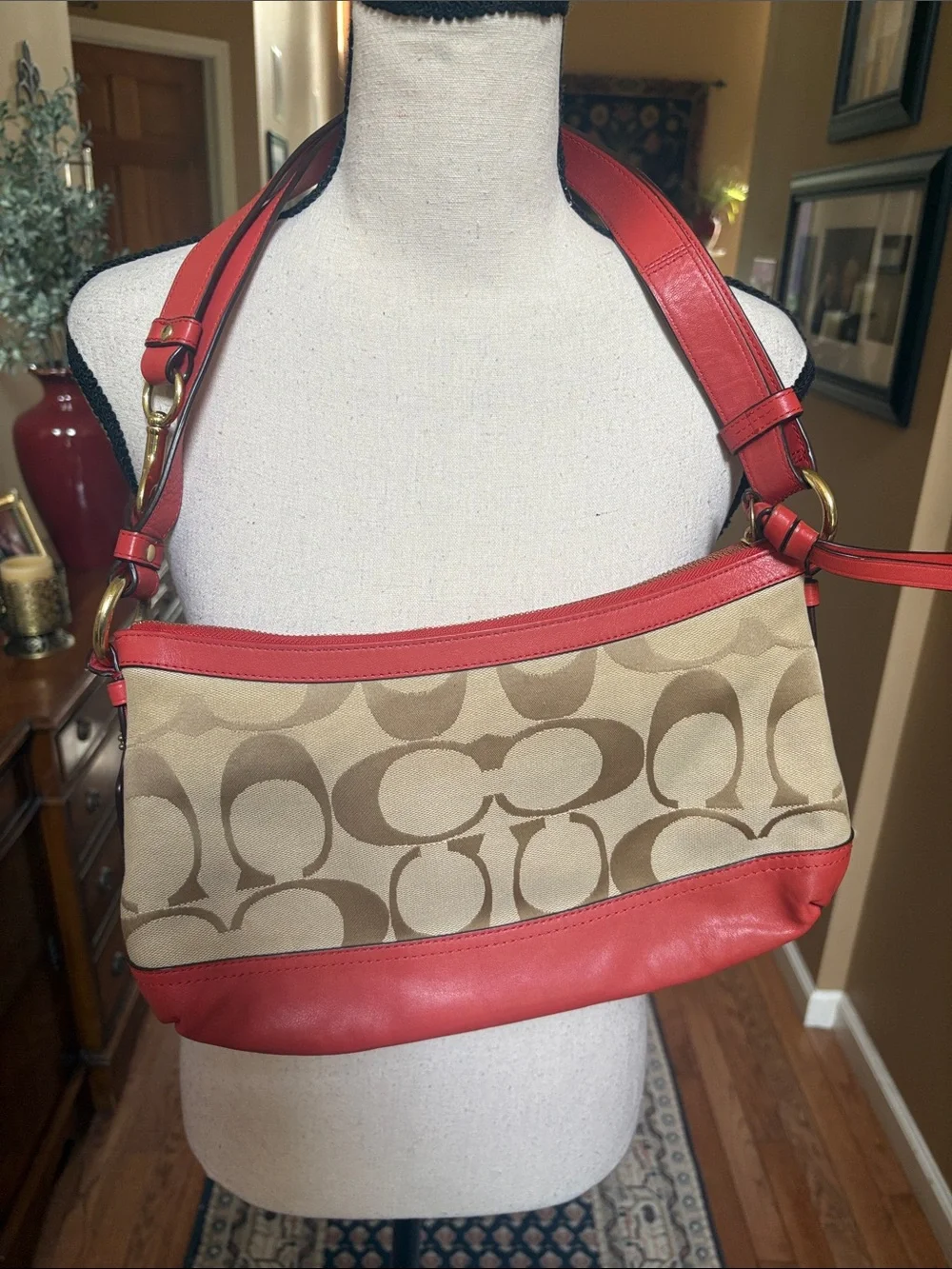 Coach Park Signature East West Duffle